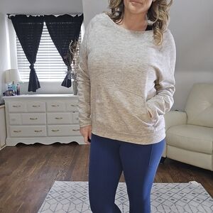 Hard Tail Forever Made in USA Sweatshirt | Wide Neck | Kangaroo Pocket